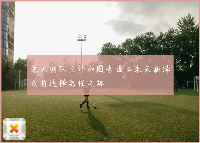意大利队主帅加图索面临未来抉择或将选择离任之路
